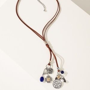Chico's Americana Charm Y Necklace